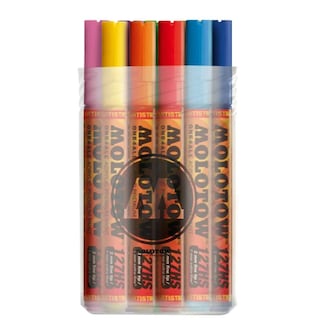 Foto 1 | Main Kit #1 Con 20 Marcadores Acrílicos One4all Punta 2mm Molotow