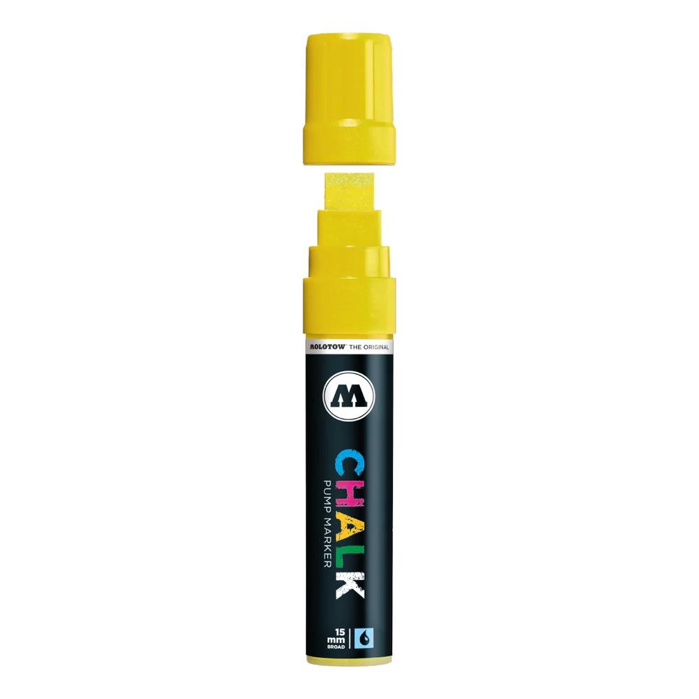 Foto 4 pulgar | Set Con Marcadores Chalk 15mm Basic Neon Molotow