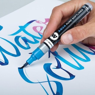 Foto 3 | Set Con Marcadores Acuarelables Aqua Ink 1mm Molotow