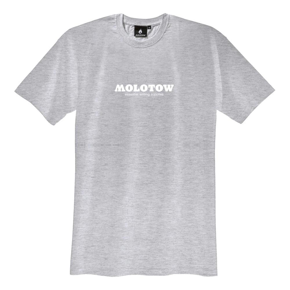 Foto 2 pulgar | Playera Básica Gris T-m Para Hombre Molotow Molotow
