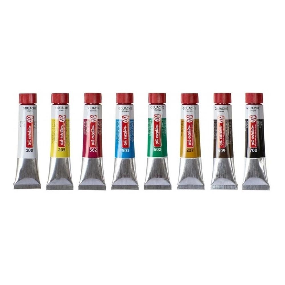 Foto 6 pulgar | Set De Pintura Gouache 8 Colores 12ml C/u Art Creation