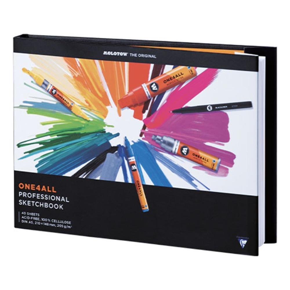 Cuaderno Bocetos Profesional Sketchbook Molotow One4all A5 $509