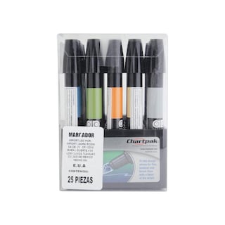 Foto 4 | Marcadores Con 25 Piezas Colores ''j'' Chartpak