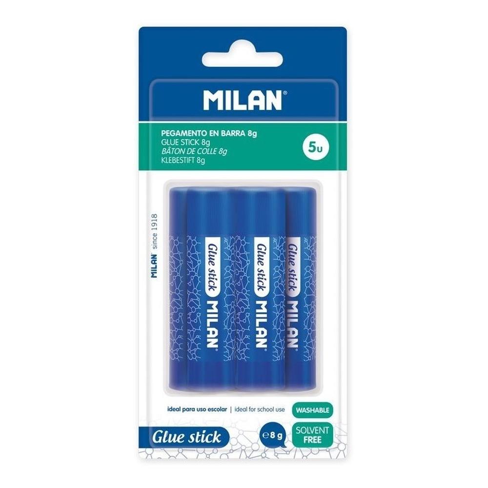 Foto 2 pulgar | Blíster de Lápices Adhesivos Milan 5 Piezas de 8 g C/U