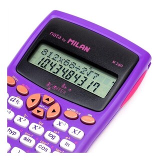 Foto 3 | Calculadora Científica Copper Lila Milan con 240 Funciones Preprogramadas