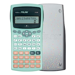 Foto 1 | Calculadora Científica Milan M240 S-Silver con 240 Funciones Turquesa