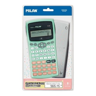 Foto 2 | Calculadora Científica Milan M240 S-Silver con 240 Funciones Turquesa