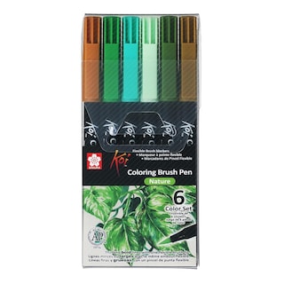Foto 1 | Marcadores Punta Pincel Koi Coloring Brush Pen Sakura