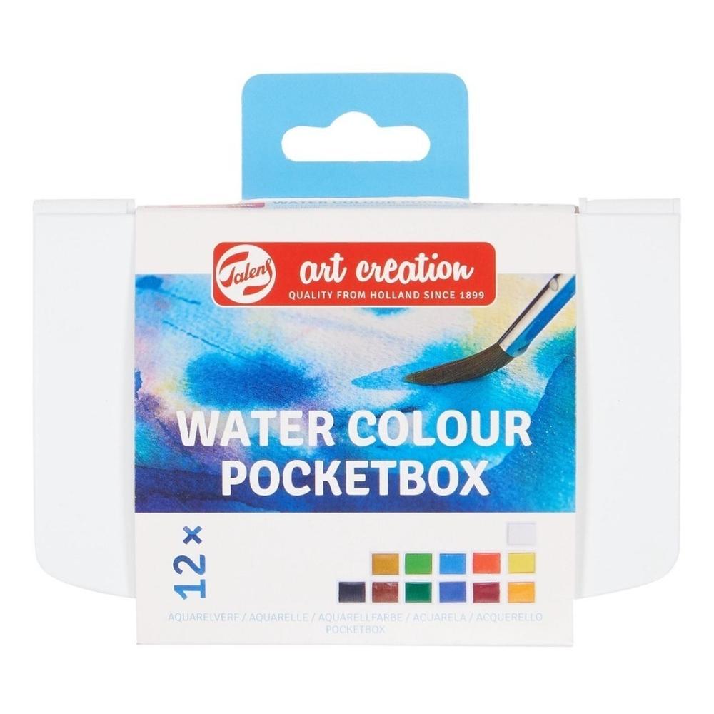 Foto 1 | Estuche De Acuarelas 12 Colores + 1 Pincel Art Creation