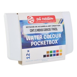 Foto 2 | Estuche De Acuarelas 12 Colores + 1 Pincel Art Creation