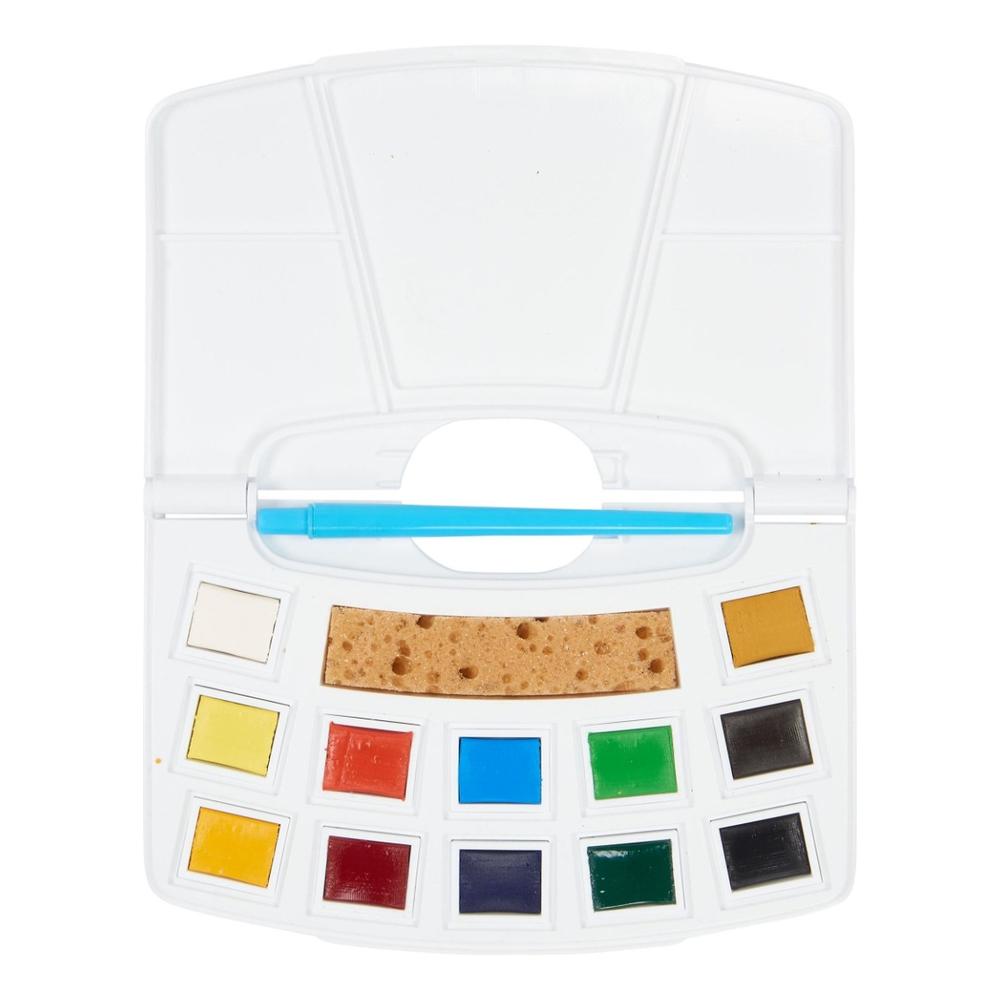 Foto 6 | Estuche De Acuarelas 12 Colores + 1 Pincel Art Creation