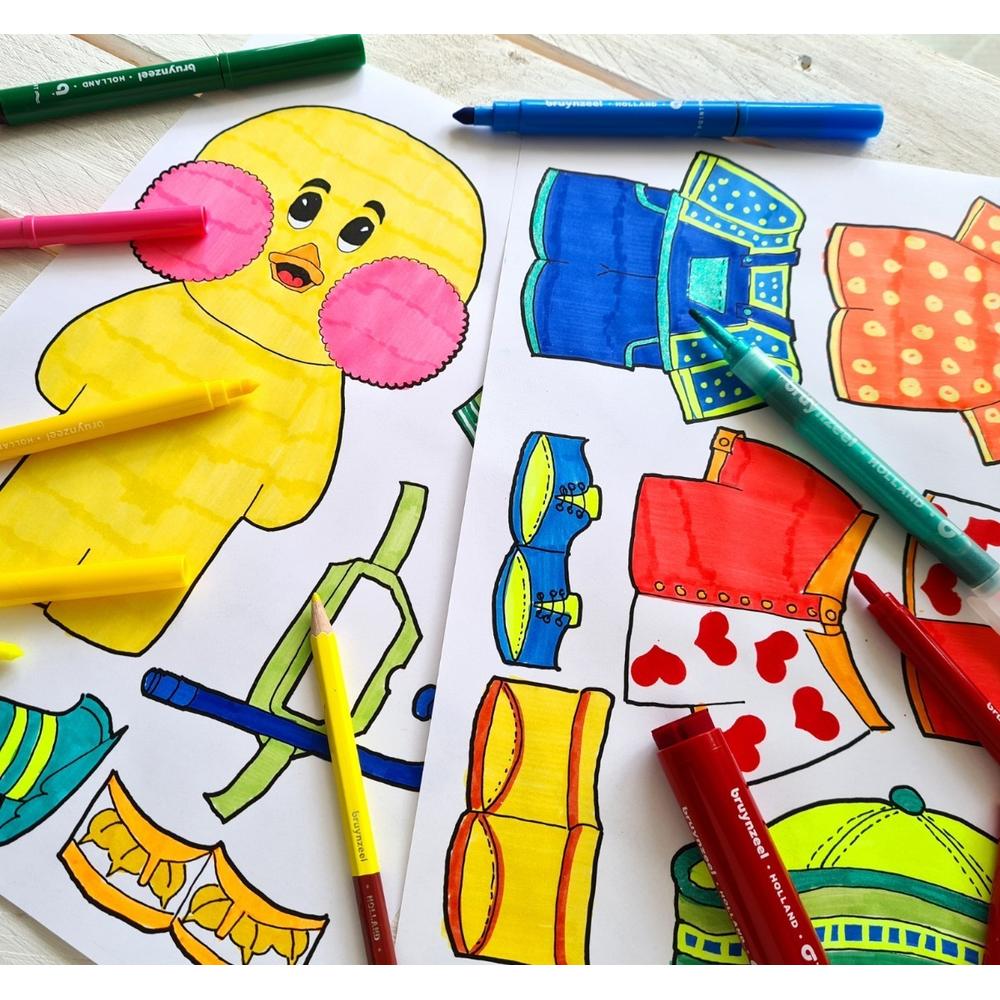 Foto 2 | Rotuladores De Colores 15 Pz Con Estuche De Metal Bruynzeel