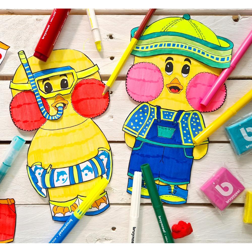 Foto 5 | Rotuladores De Colores 15 Pz Con Estuche De Metal Bruynzeel