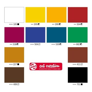 Foto 3 | Set De Pinturas Oleo 12 Colores 12ml C/u Art Creation