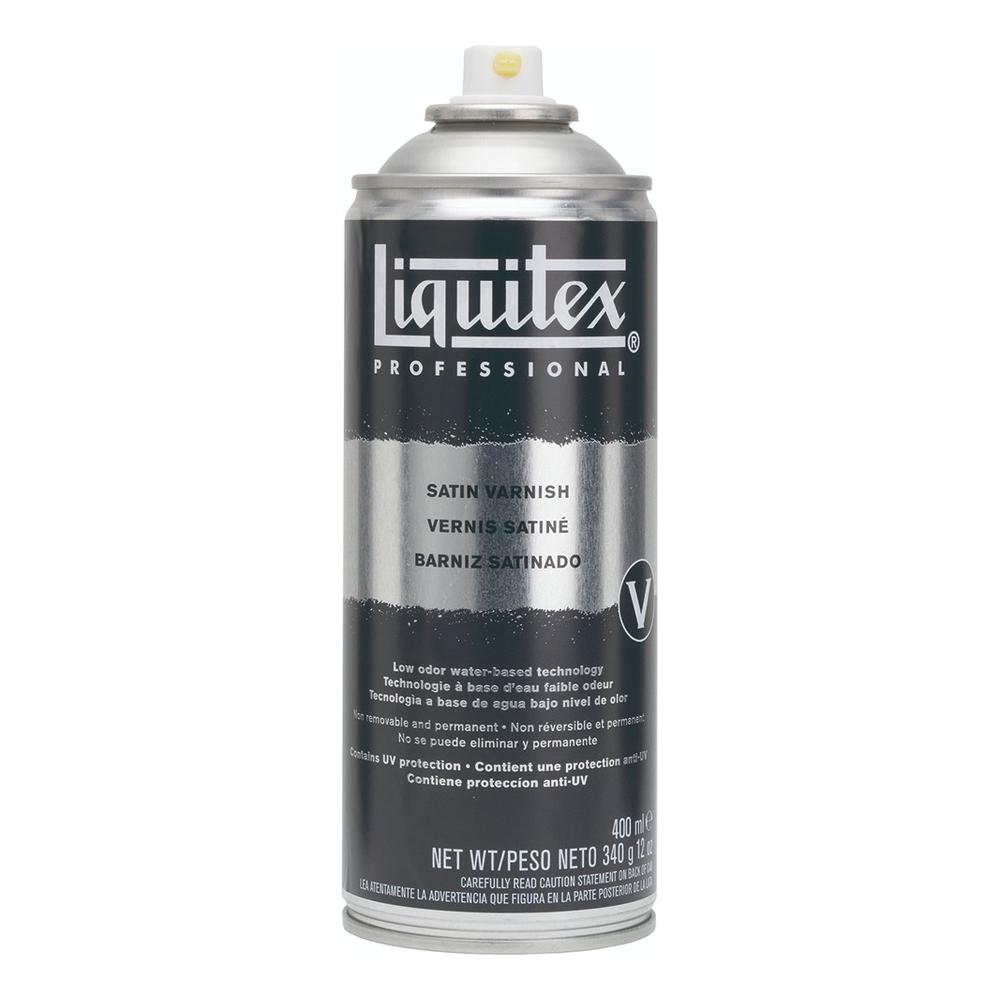 Foto 2 pulgar | Barniz Satinado En Aerosol 400 Ml Liquitex
