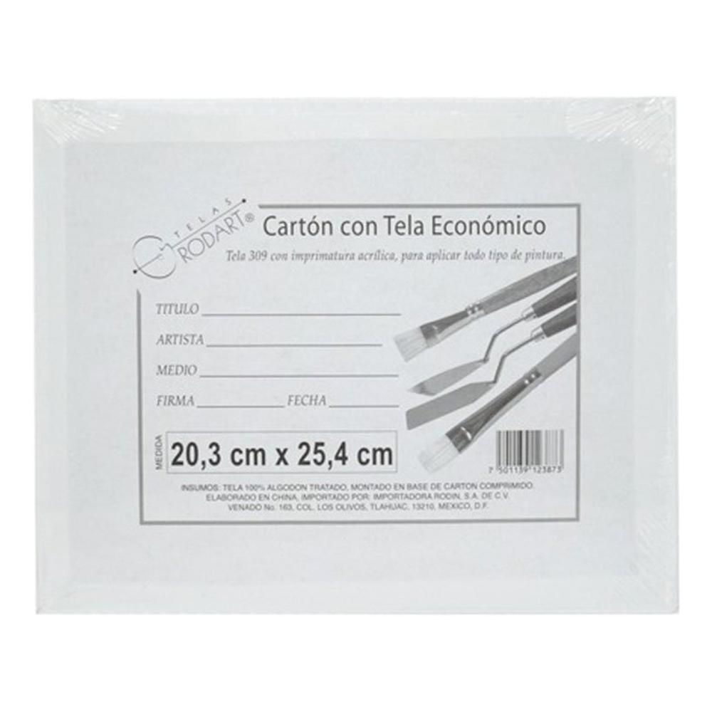 Foto 1 | Lienzo Cartón Con Tela Rectangular 30 X 40cm Rodart