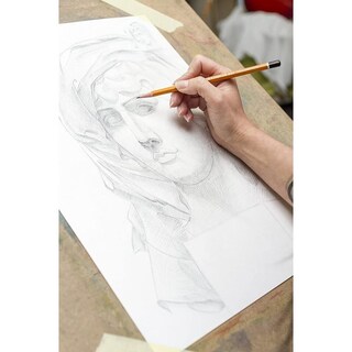Foto 2 | Block Para Dibujo Con Espiral A3 Cray'on 30hjs 29.7x42cm Clairefontaine