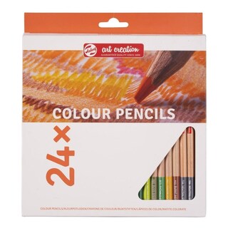 Foto 1 | Lapices De Colores 24pz Pigmento De Calidad Art Creation