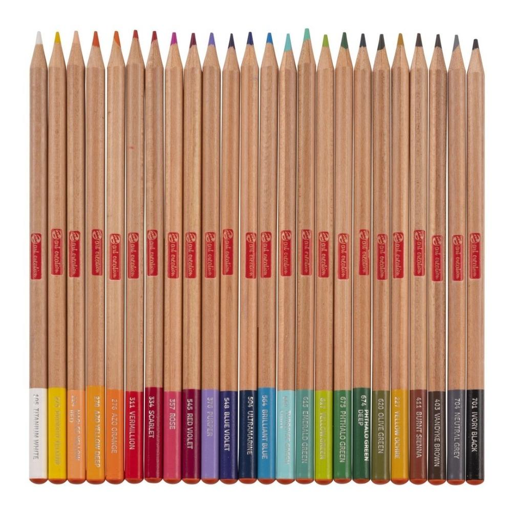 Foto 3 pulgar | Lapices De Colores 24pz Pigmento De Calidad Art Creation