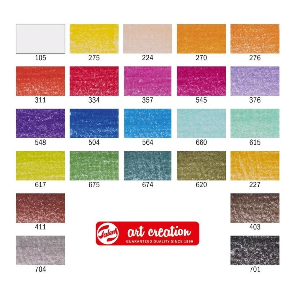 Foto 7 pulgar | Lapices De Colores 24pz Pigmento De Calidad Art Creation