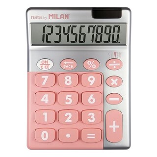 Foto 2 | Blister Con 1 Pz Calculadora 10 Digitos S-silver Rosa Milan