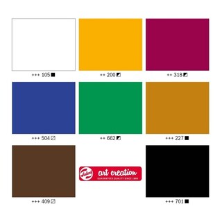 Foto 4 | Set De Pinturas Óleo 8 Colores De 12ml C/u Art Creation