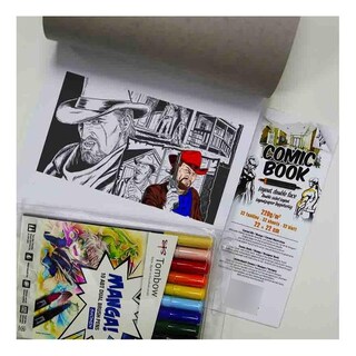 Foto 5 | Block De Dibujo 32 Hojas 13x18cm Clairefontaine