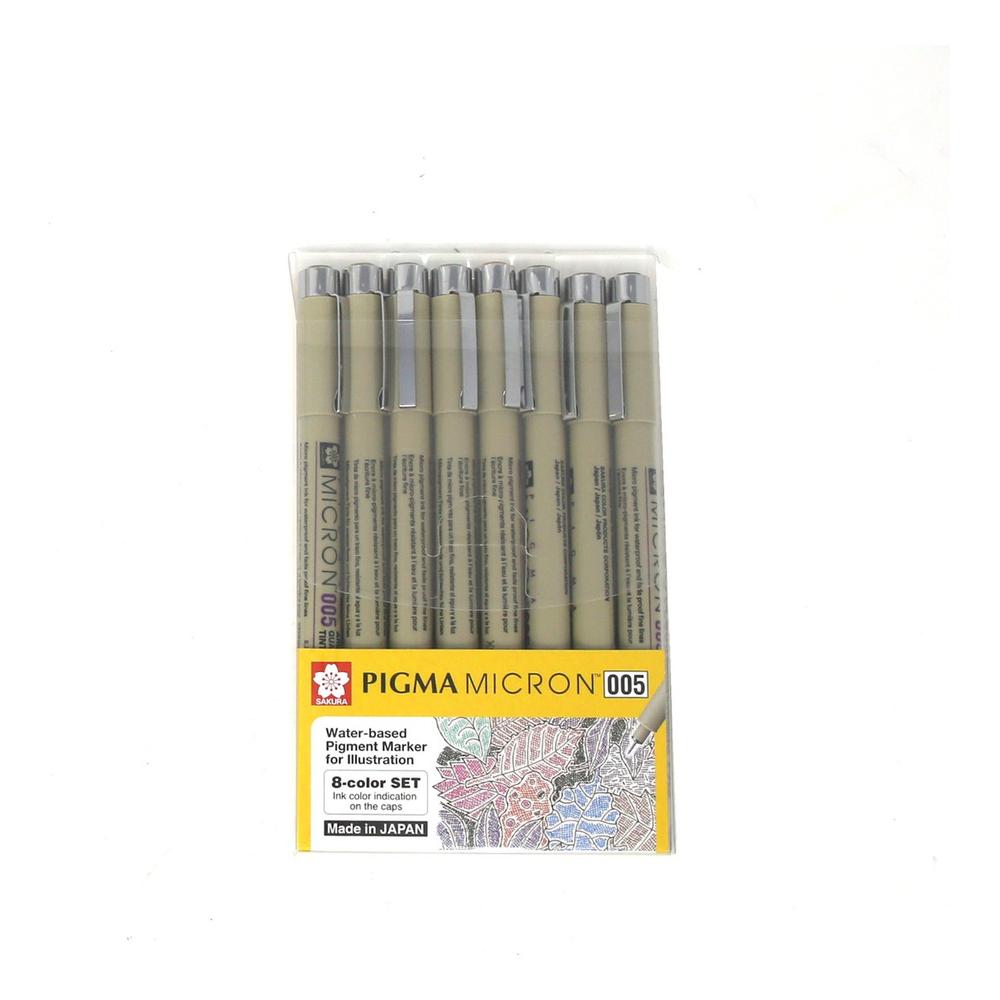 Foto 1 | Estilógrafos De Colores Pigma Micron 05 Sakura