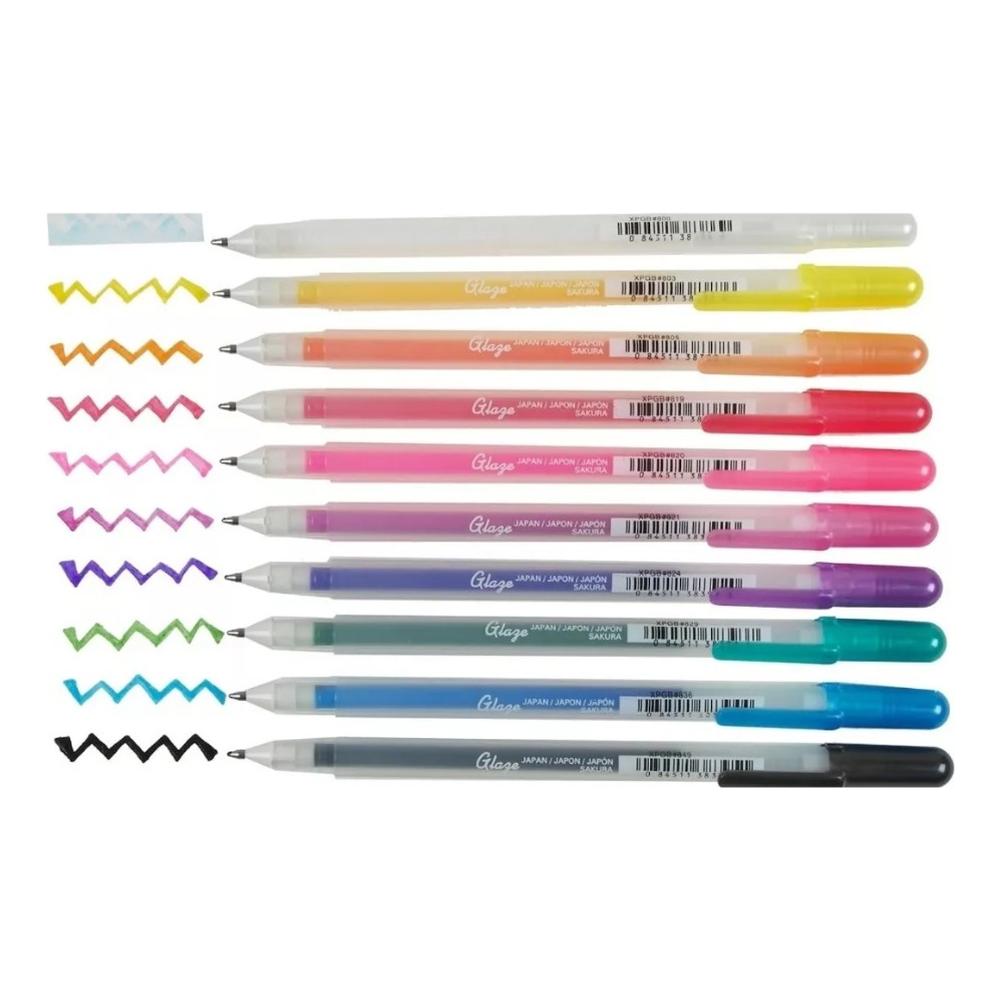 Foto 4 | Gelly Roll Glaze Efecto 3d Con 12 Piezas Sakura