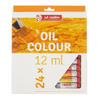 Foto 3 | Set De Pinturas Oleo 24 Colores 12ml C/u Art Creation