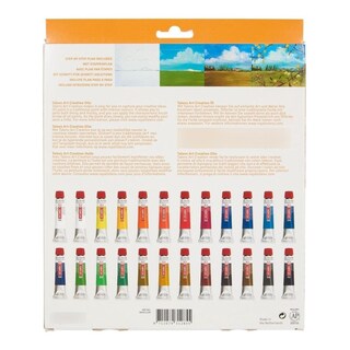 Foto 4 | Set De Pinturas Oleo 24 Colores 12ml C/u Art Creation