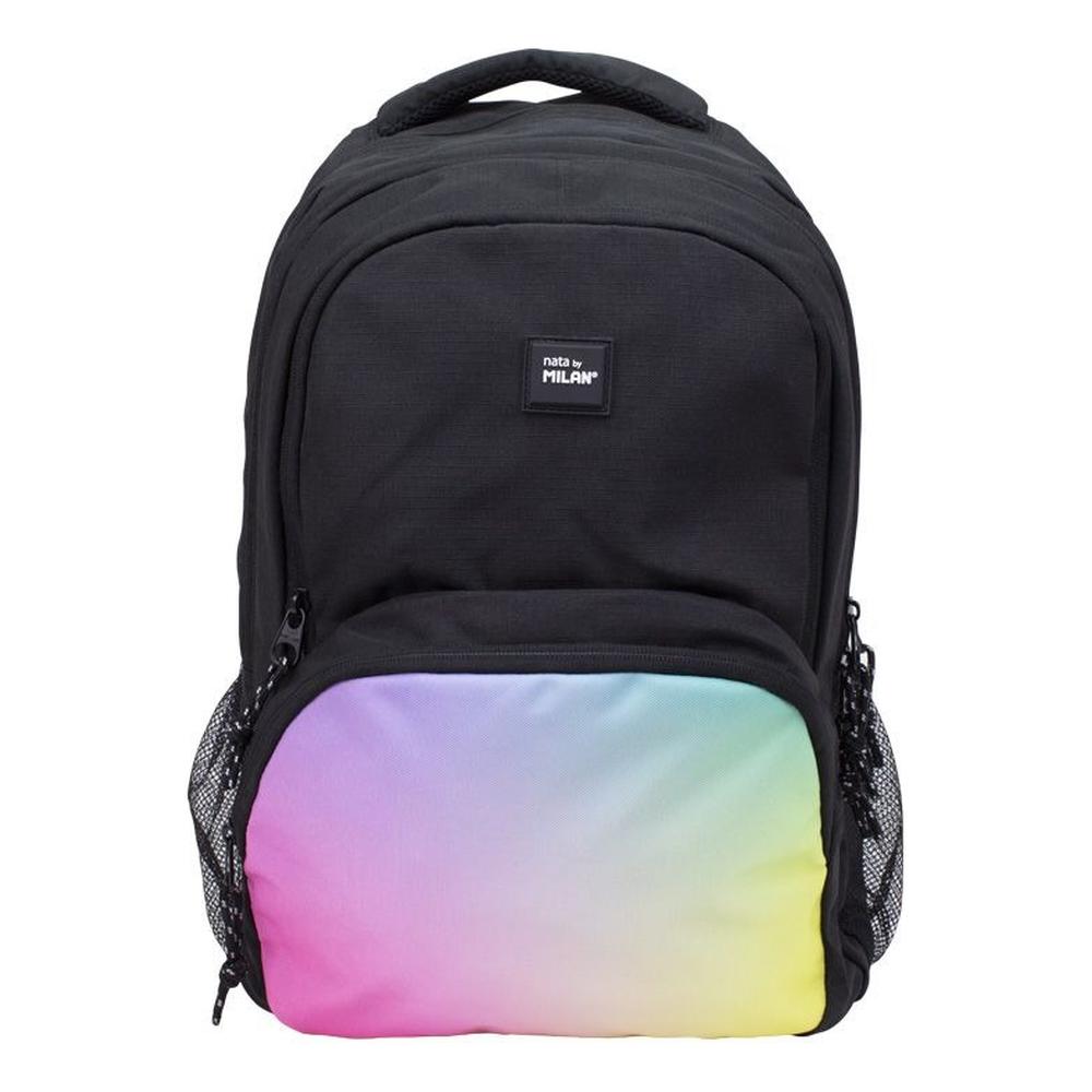 Foto 1 | Mochila Escolar 4 Cierres Gran Capacidad 25 Litros S-sunset Milan