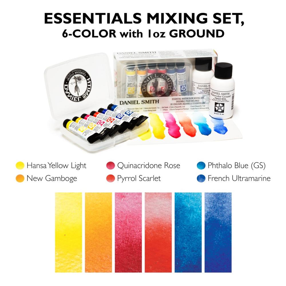 Foto 4 pulgar | Set Of Essential Mixing Colors C/6 Tubes Ac Daniel Smith 5ml