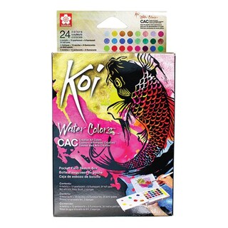 Foto 1 | Sketch Box Con 24 Pastillas Nacaradas Con Pincel Koi Sakura