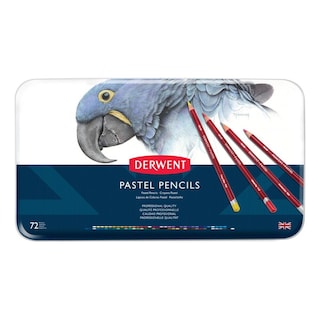 Foto 2 | Lapices De Color Pastel 72pzs Caja Metalica Derwent