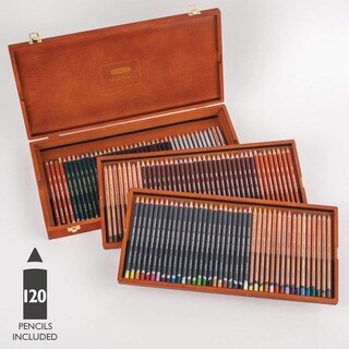 Foto 2 | Estuche De Madera Edición Limitada 120 Lápices De Colores Derwent