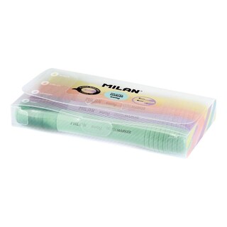Foto 2 | Caja Exhibidora Con 7 Estuche De 7 Marcatextos Sway Color Pasteles Milan