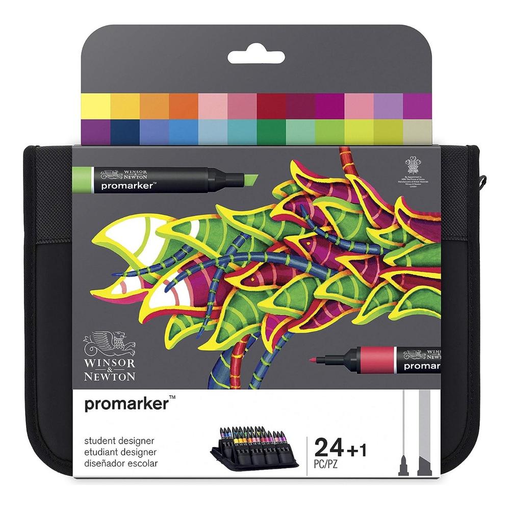 Foto 2 pulgar | Marcadores Promarker Doble Punta 24pzs Winsor & Newton