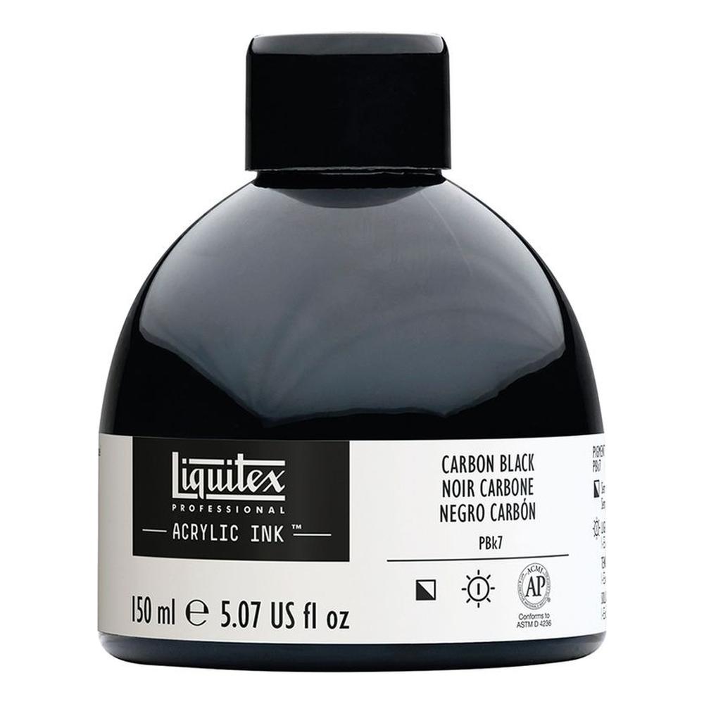 Tinta Negro Carbón Liquitex Ink 150ml Liquitex