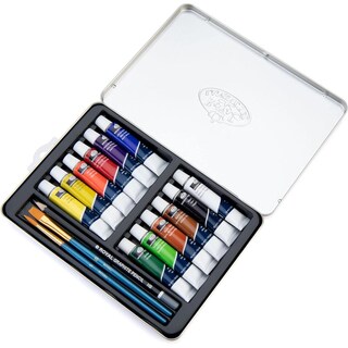 Foto 2 | Estuche De Pintura Acrílica 12ml, Pinceles Y Lápiz 16 Piezas Royal & Langnickel