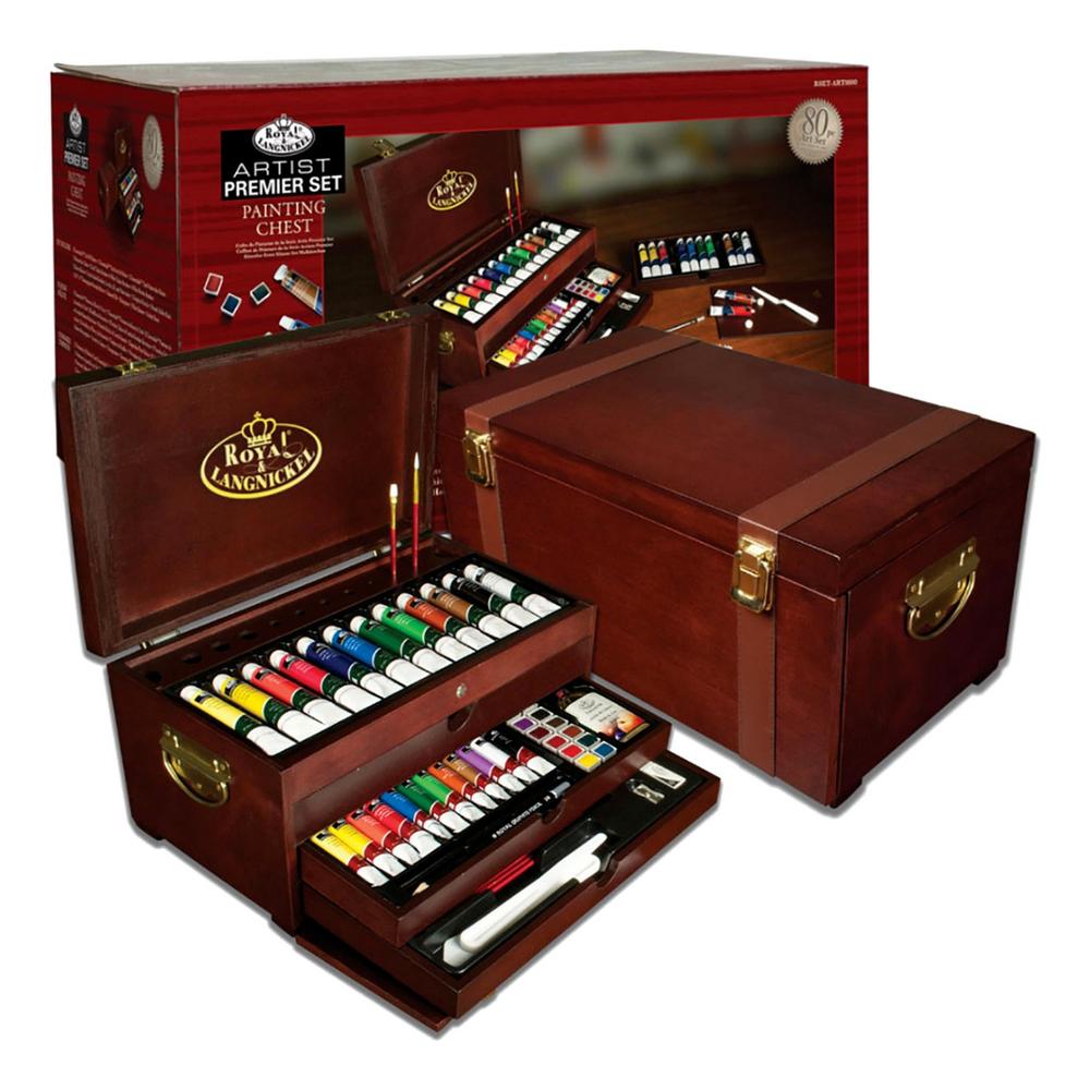Foto 1 | Set De Pintura Premier Varias Tecnicas 80 Piezas Royal & Langnickel