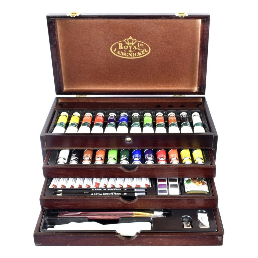 Foto 2 | Set De Pintura Premier Varias Tecnicas 80 Piezas Royal & Langnickel