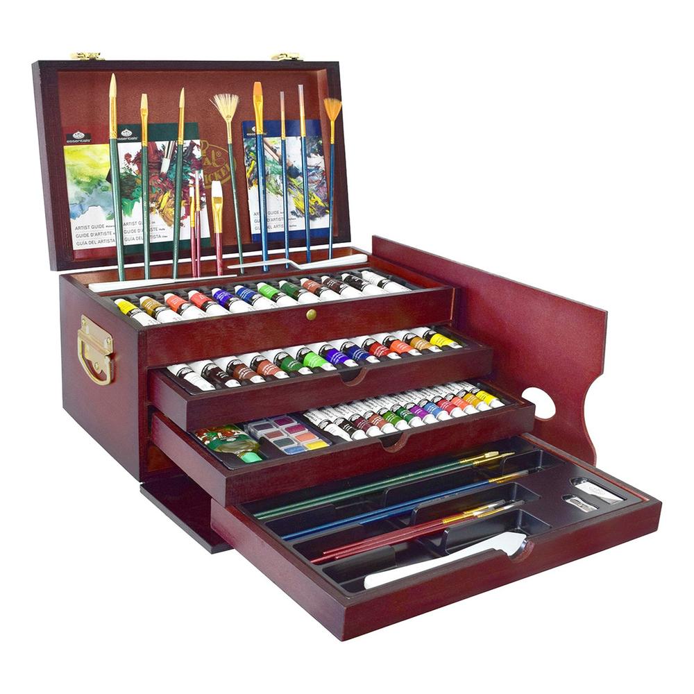 Foto 4 pulgar | Set De Pintura Premier Varias Tecnicas 80 Piezas Royal & Langnickel