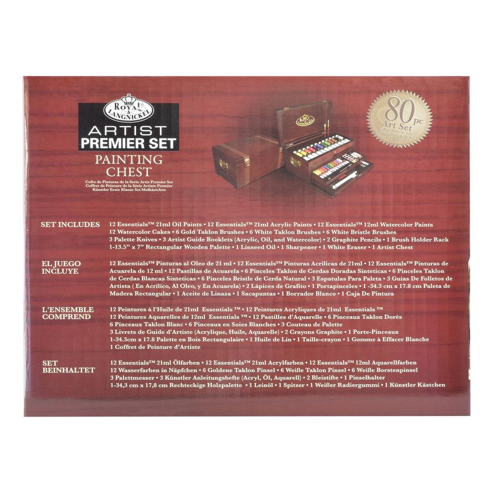 Foto 5 | Set De Pintura Premier Varias Tecnicas 80 Piezas Royal & Langnickel