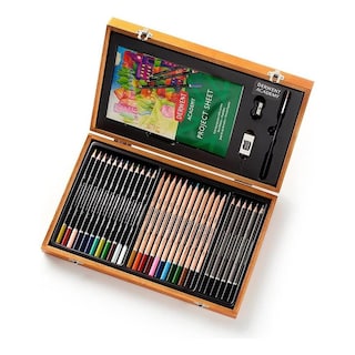 Foto 4 | Set De Lapices De Colores 30 Piezas Derwent Madera Academy