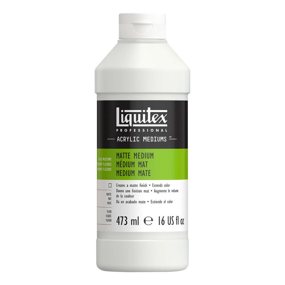 Medio Mate Profesional 473ml Liquitex $1,069