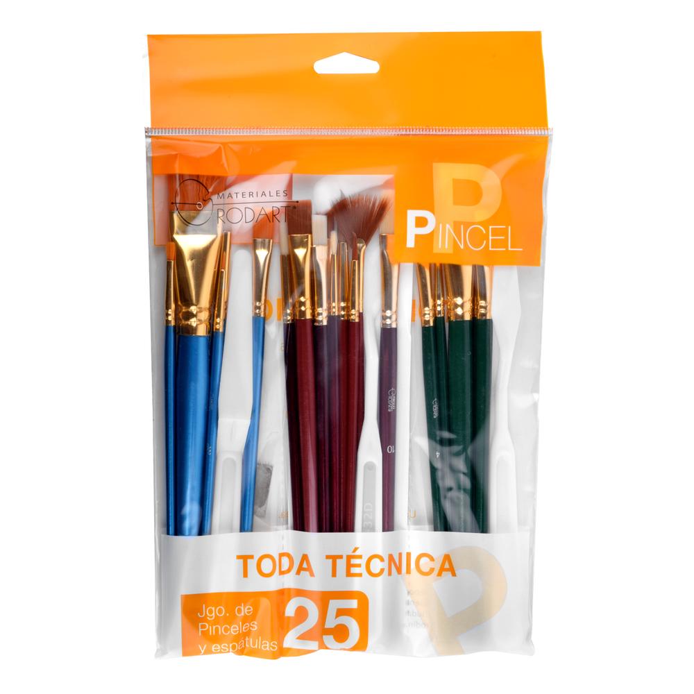 Pinceles Artisticos Mixtos Rodart $319