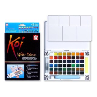 Foto 1 | Estuche Acuarela 48 Colores + Pincel Sakura Koi Sketch Box