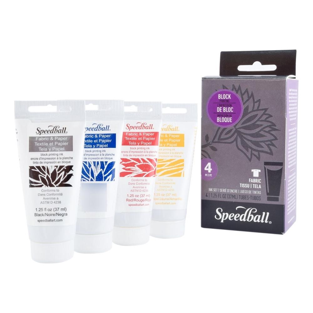 Foto 2 pulgar | Kit De 4 Piezas Speedball 37ml De Tinta Para Xilografía