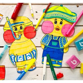 Foto 7 | Set Con 25 Rotuladores De Colores Bruynzeel